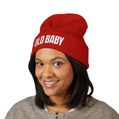 OLD BABY™ Embroidered Beanie - Unisex Streetwear Hat