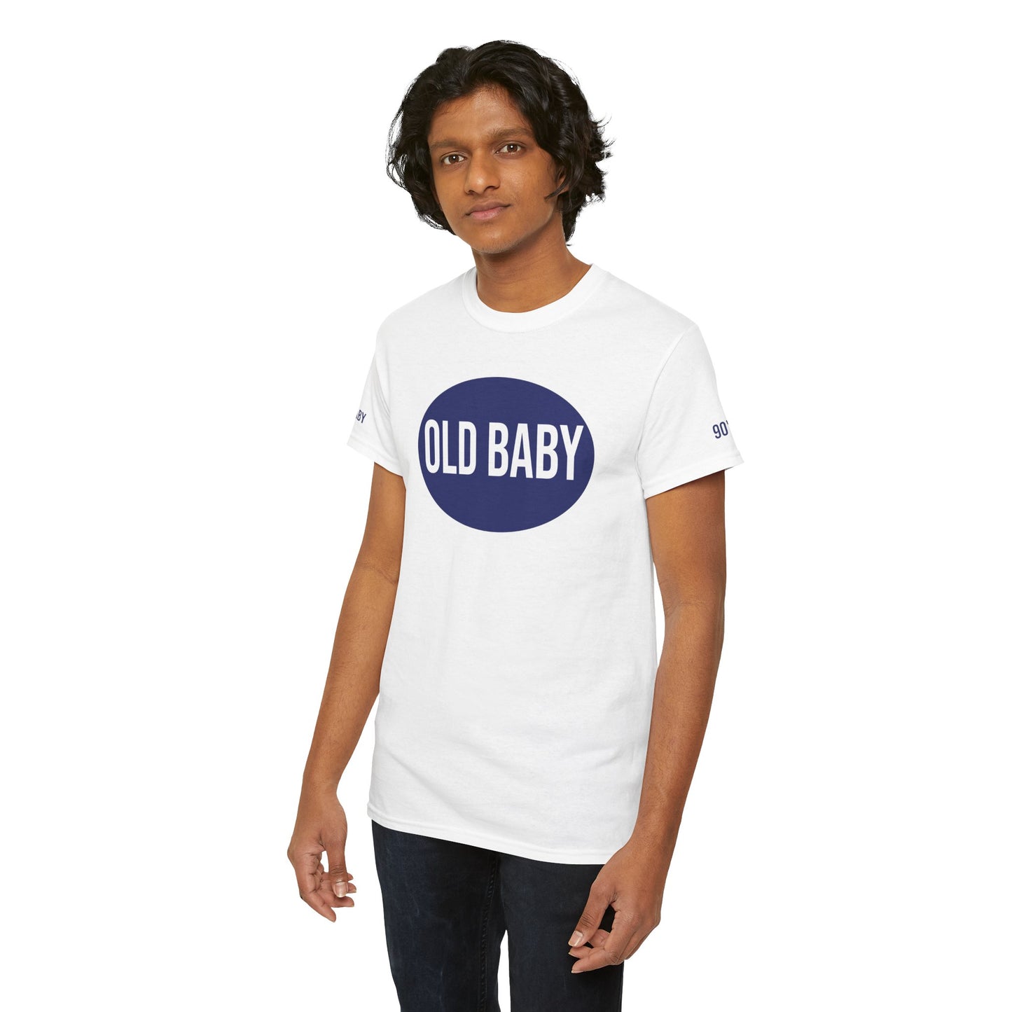 Old Baby Retro Graphic Tee – Classic Unisex Style