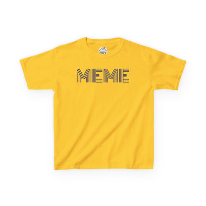 MEME ME Kids Fun Graphic Everyday Shirt