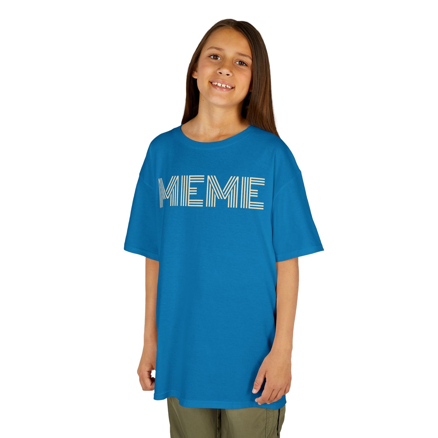 MEME ME Kids Fun Graphic Everyday Shirt