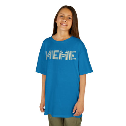 MEME ME Kids Fun Graphic Everyday Shirt