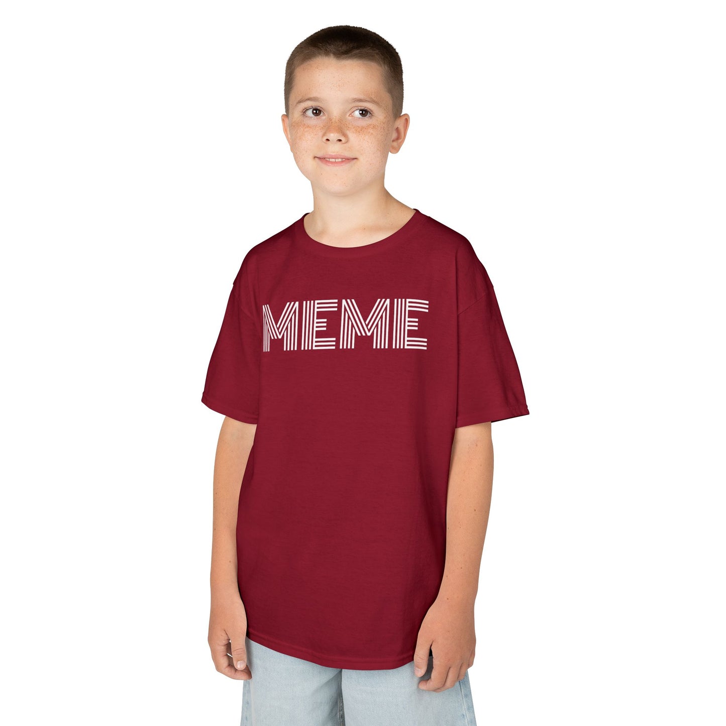 MEME ME Kids Fun Graphic Everyday Shirt