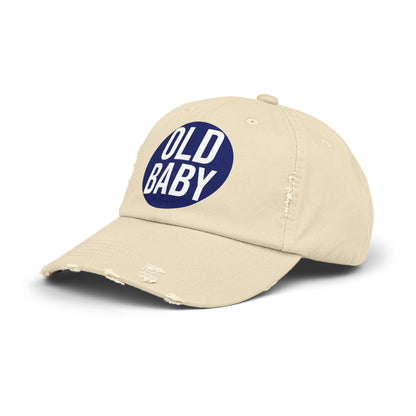 OLD BABY Distressed Cap – Retro Style Adjustable Hat