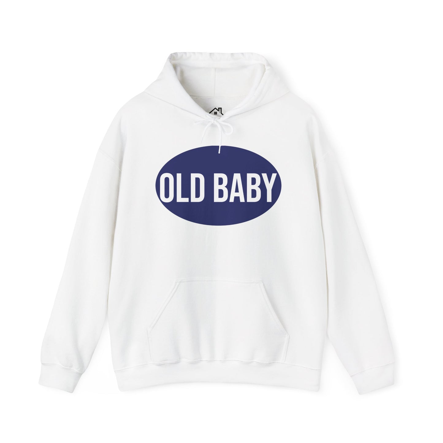 Old Baby 90s Hoodie – Unisex Heavy Blend Retro Sweatshirt