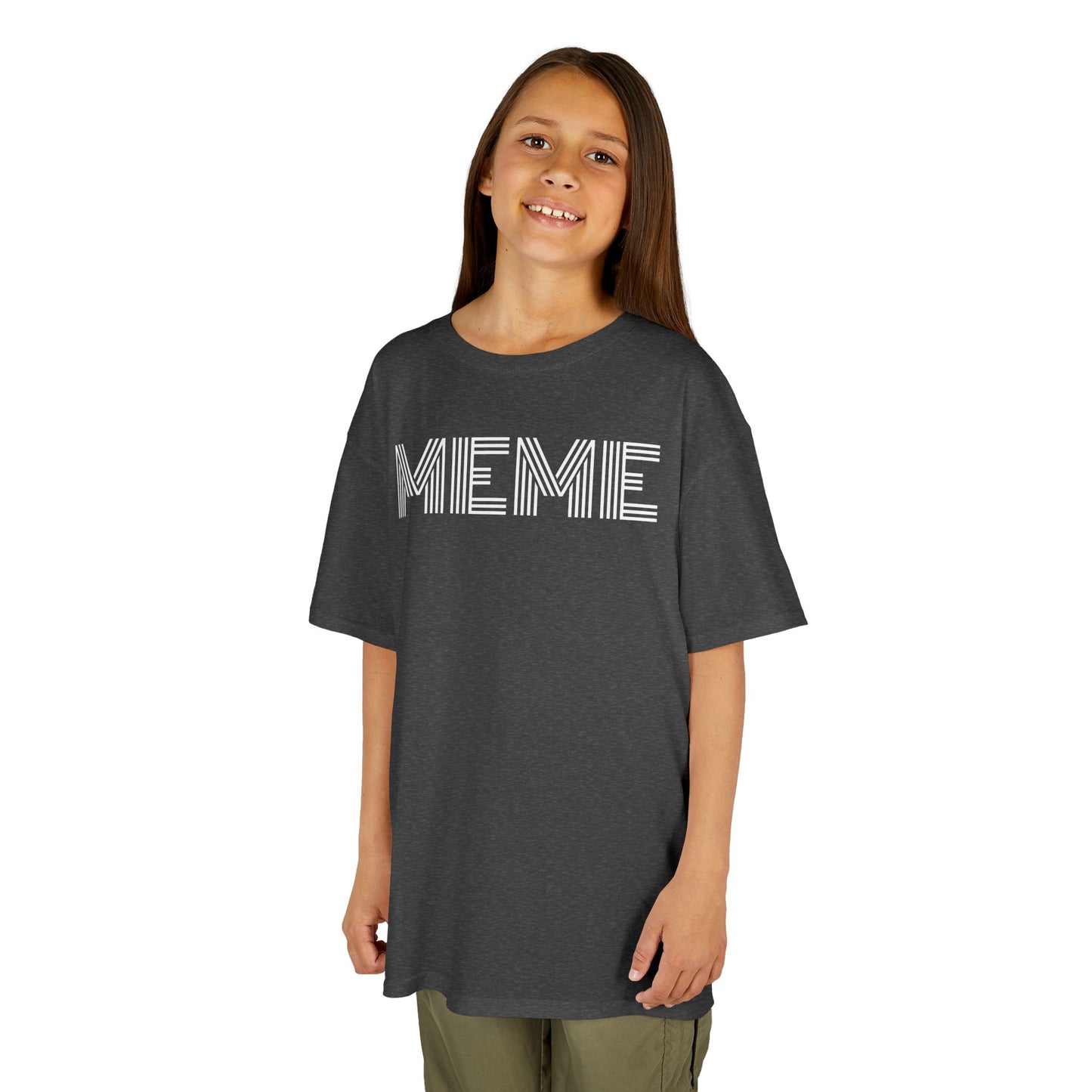 MEME ME Kids Fun Graphic Everyday Shirt