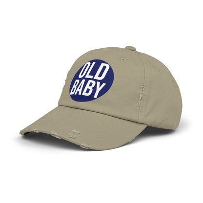 OLD BABY Distressed Cap – Retro Style Adjustable Hat