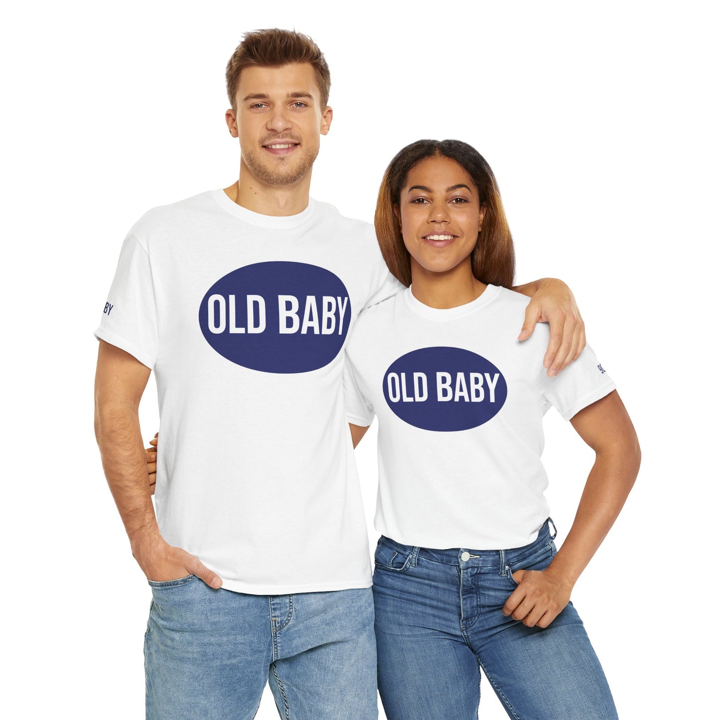 Old Baby Retro Graphic Tee – Classic Unisex Style
