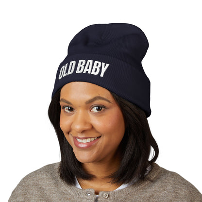 OLD BABY™ Embroidered Beanie - Unisex Streetwear Hat