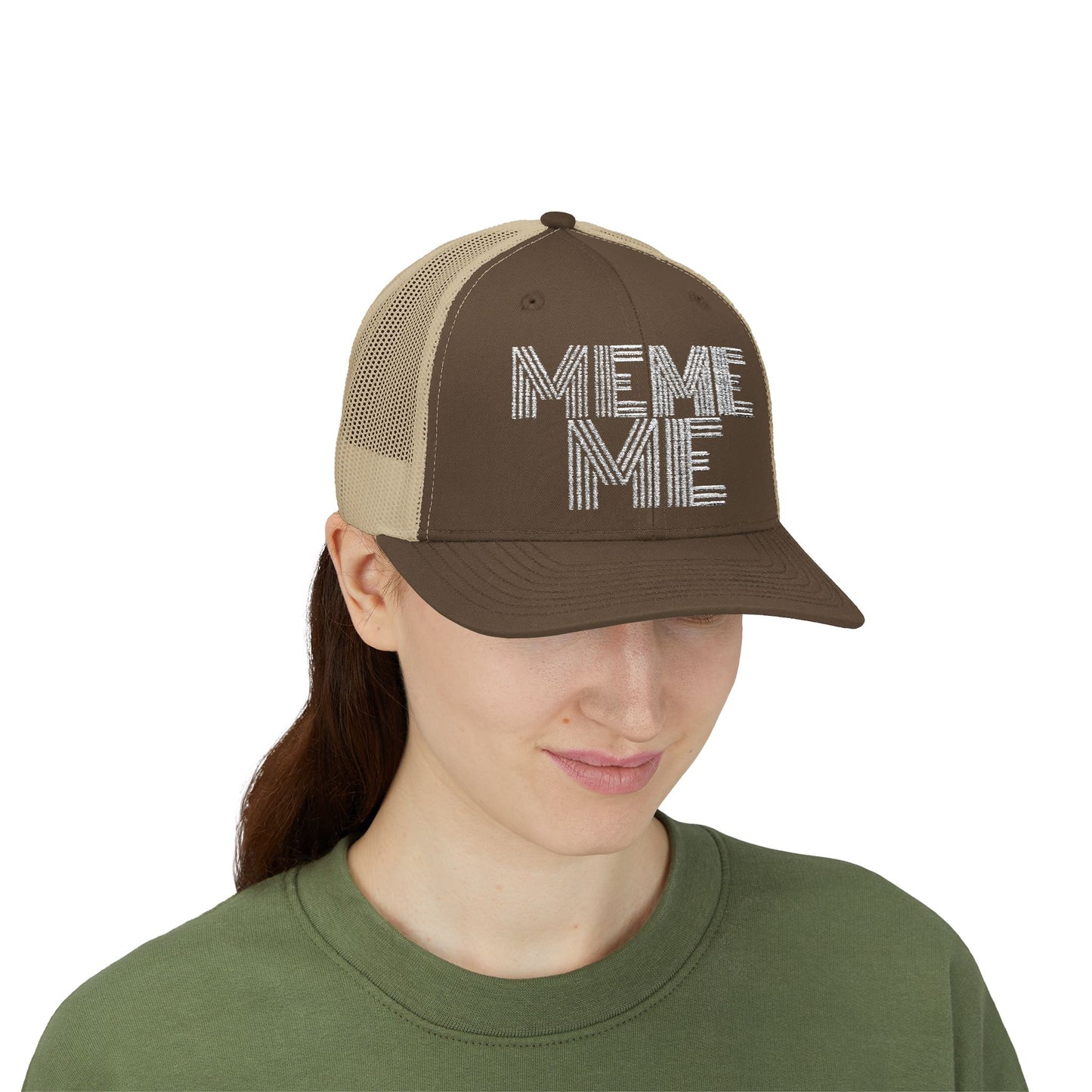 Meme Me Snapback Trucker Cap – Streetwear Essential
