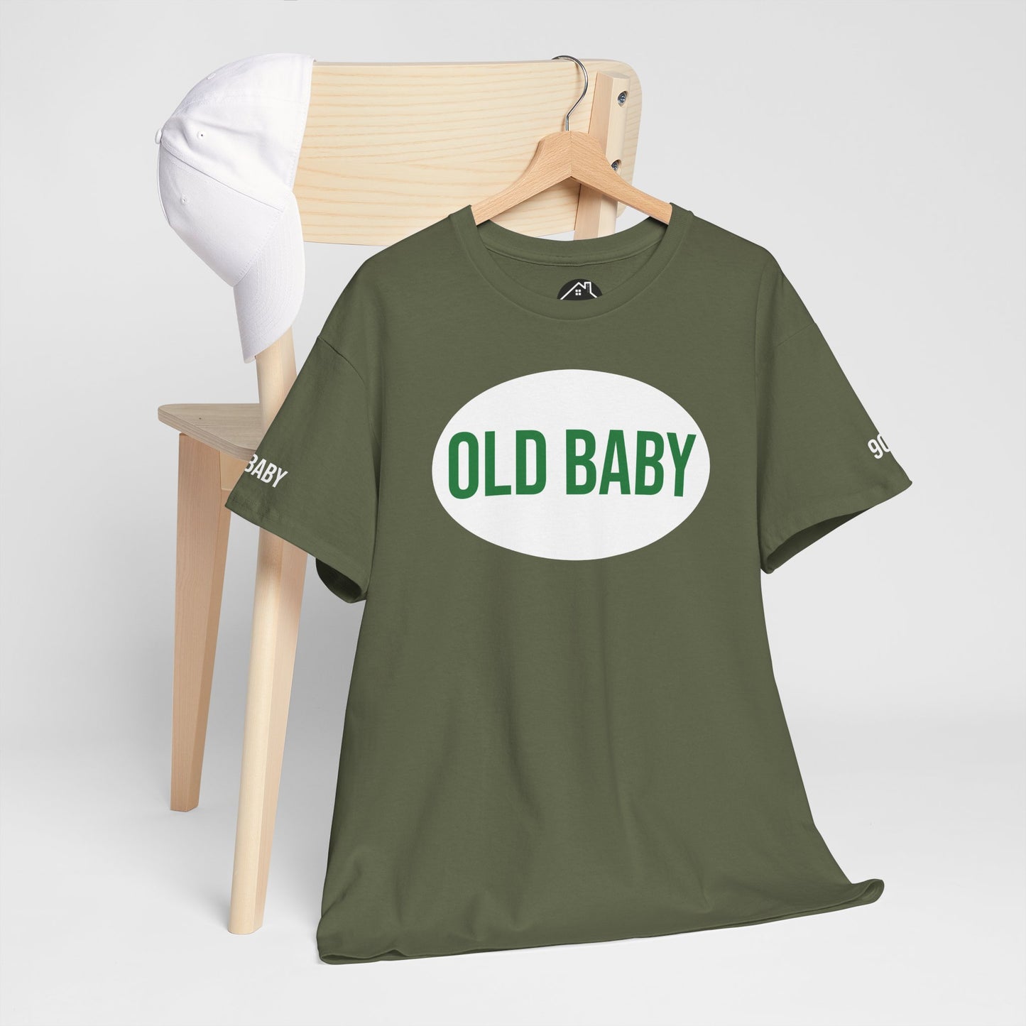 Old Baby Retro Graphic Tee – Classic Unisex Style
