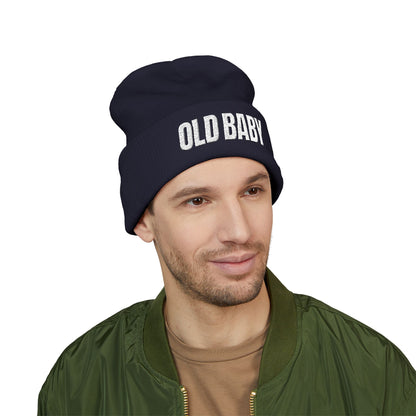 OLD BABY™ Embroidered Beanie - Unisex Streetwear Hat