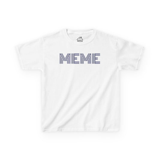 MEME ME Kids Fun Graphic Everyday Shirt