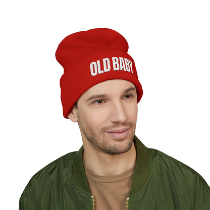 OLD BABY™ Embroidered Beanie - Unisex Streetwear Hat