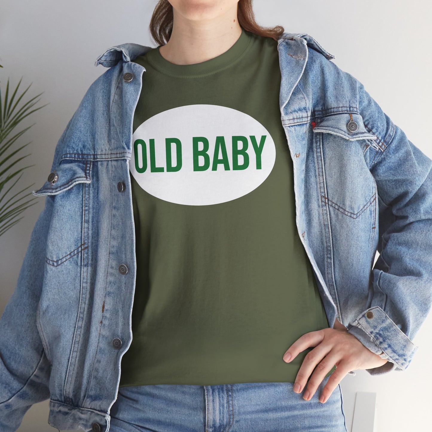 Old Baby Retro Graphic Tee – Classic Unisex Style