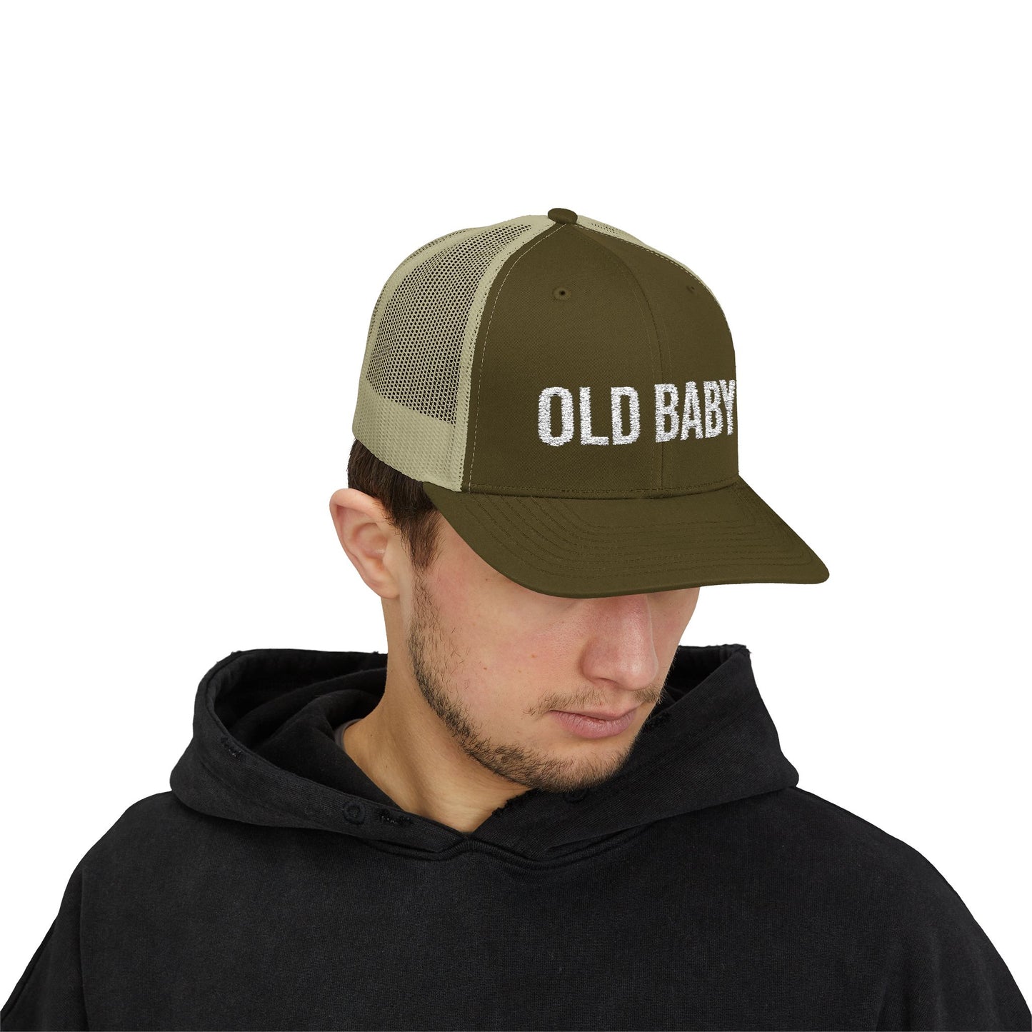 Old Baby Snapback Trucker Cap – Adjustable & Stylish Hat