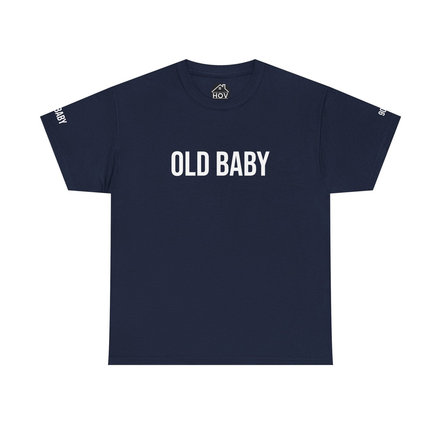 Old Baby Retro Graphic Tee – Classic Unisex Style