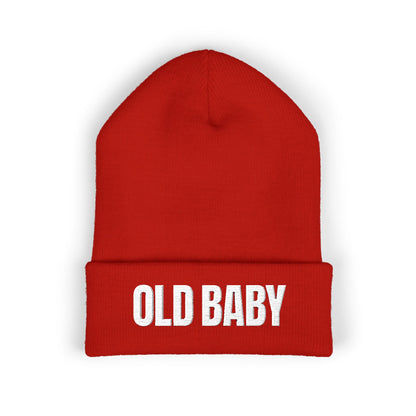 OLD BABY™ Embroidered Beanie - Unisex Streetwear Hat