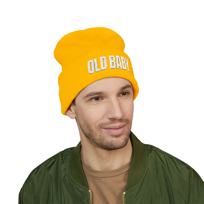 OLD BABY™ Embroidered Beanie - Unisex Streetwear Hat