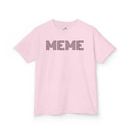 MEME ME Kids Fun Graphic Everyday Shirt