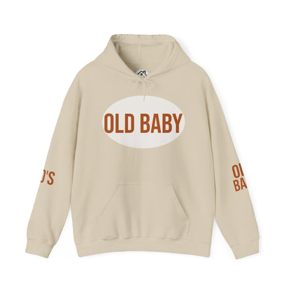Old Baby 90s Hoodie – Unisex Heavy Blend Retro Sweatshirt