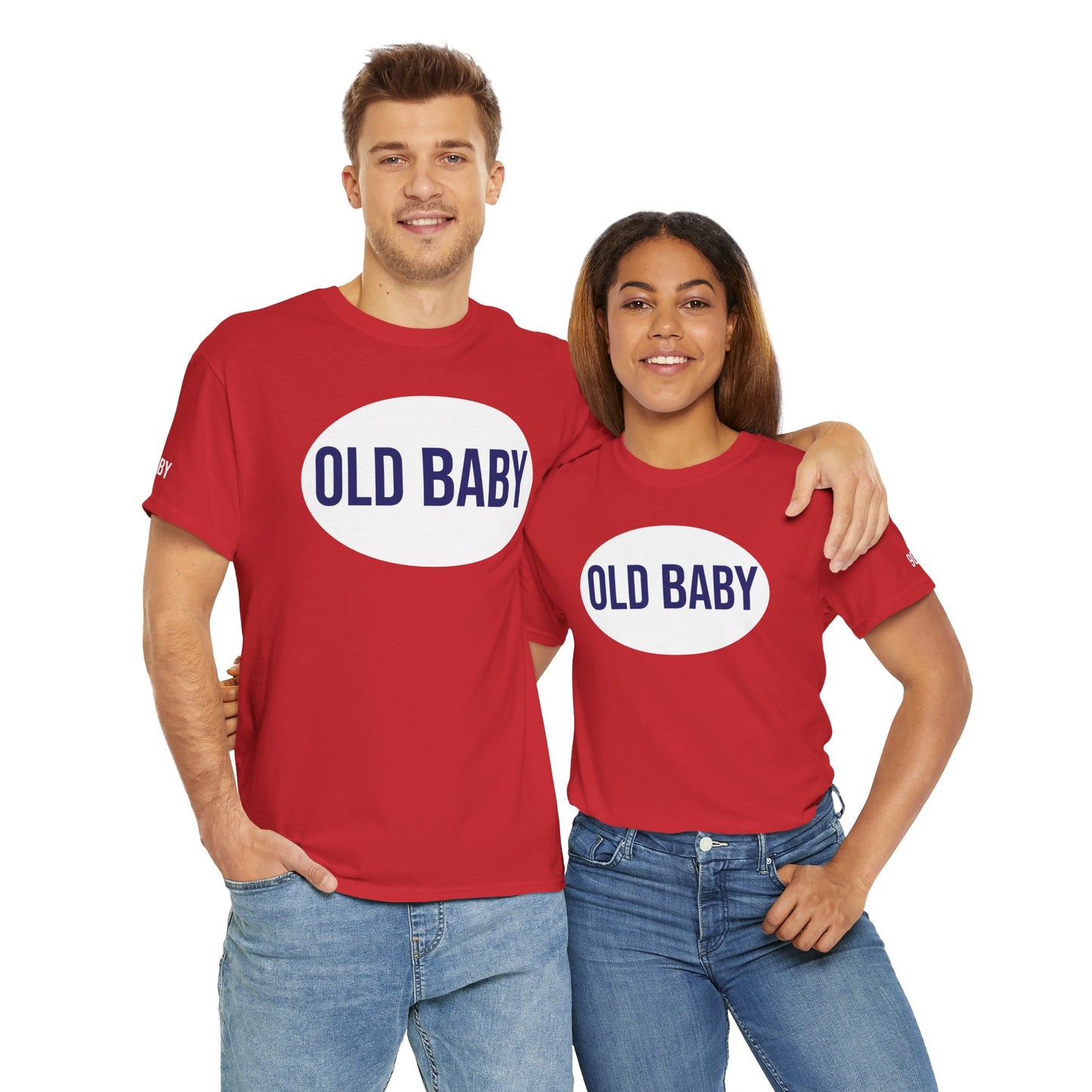 Old Baby Retro Graphic Tee – Classic Unisex Style