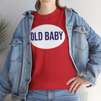Old Baby Retro Graphic Tee – Classic Unisex Style