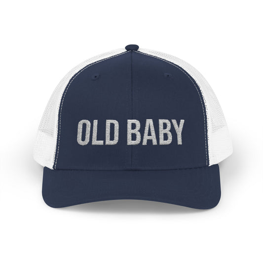 Old Baby Snapback Trucker Cap – Adjustable & Stylish Hat