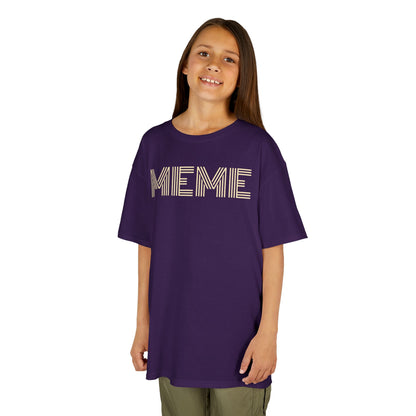 MEME ME Kids Fun Graphic Everyday Shirt