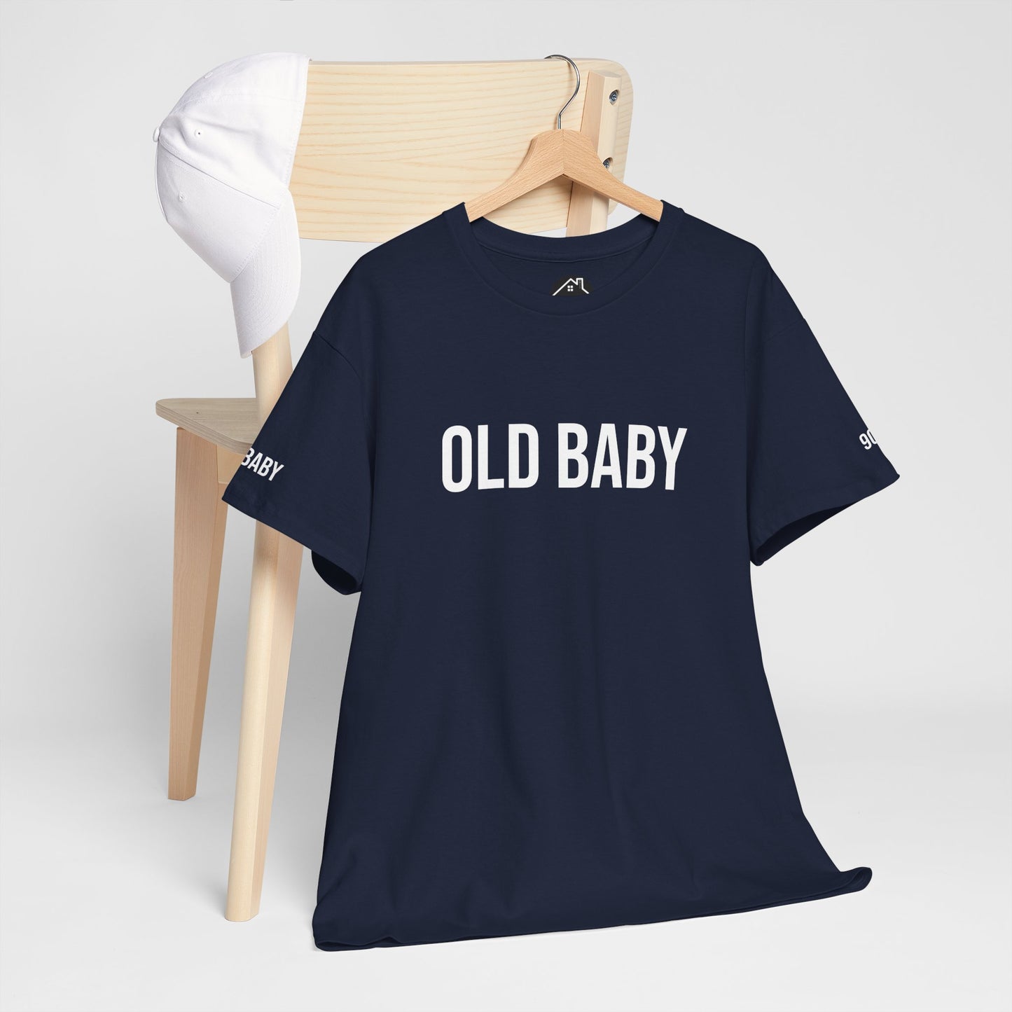 Old Baby Retro Graphic Tee – Classic Unisex Style