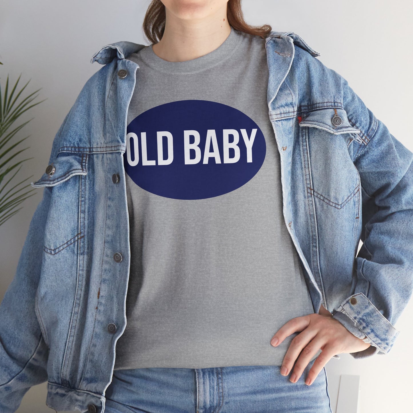 Old Baby Retro Graphic Tee – Classic Unisex Style