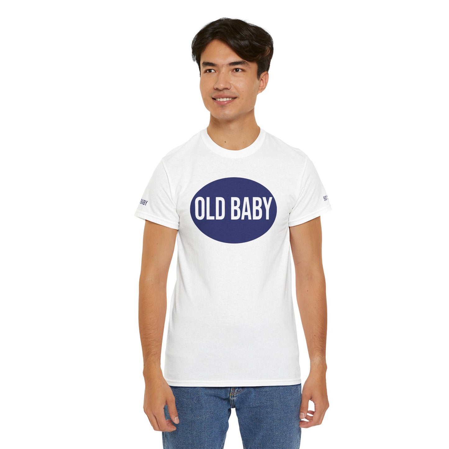 Old Baby Retro Graphic Tee – Classic Unisex Style