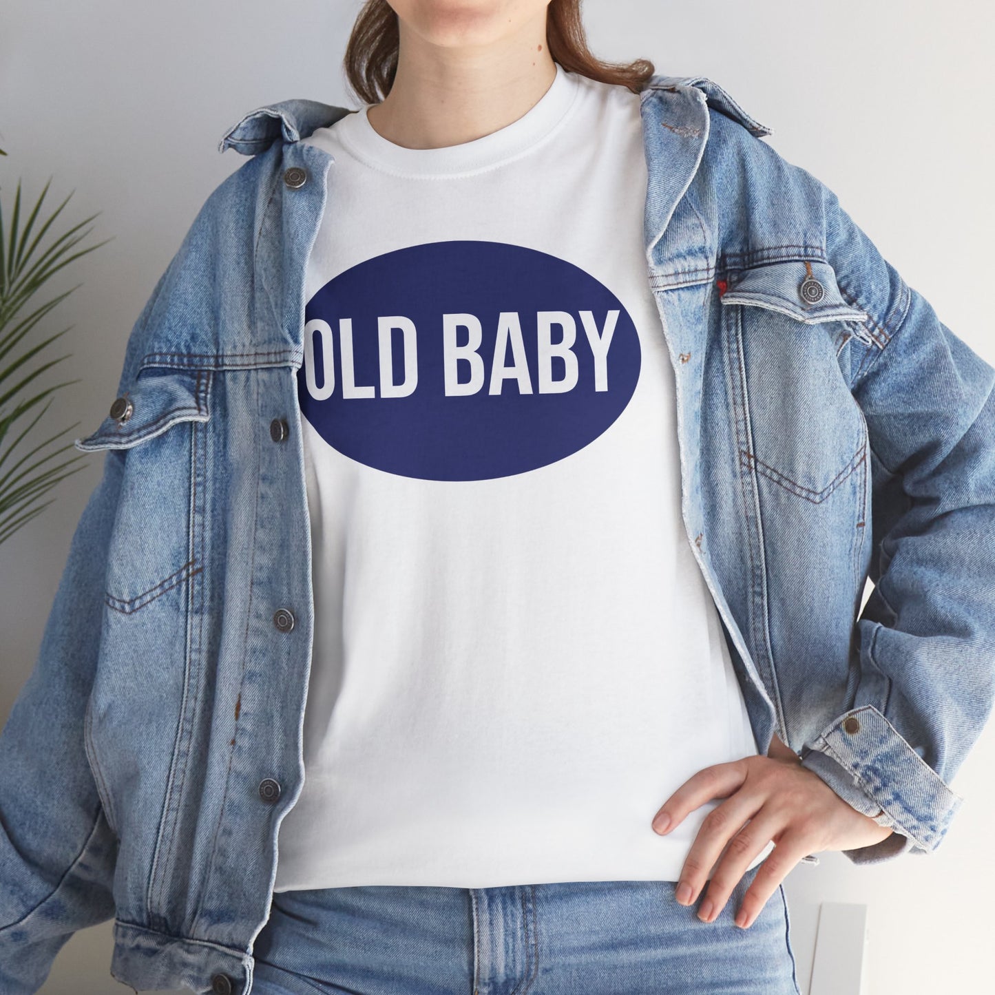Old Baby Retro Graphic Tee – Classic Unisex Style
