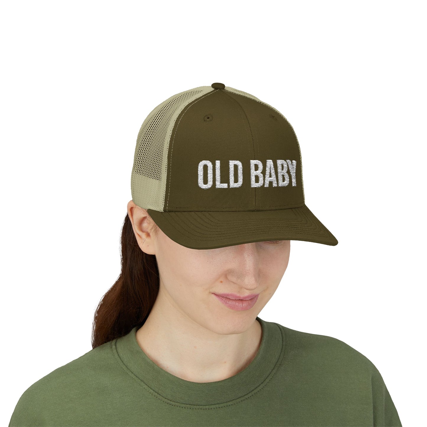 Old Baby Snapback Trucker Cap – Adjustable & Stylish Hat