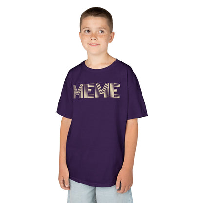 MEME ME Kids Fun Graphic Everyday Shirt
