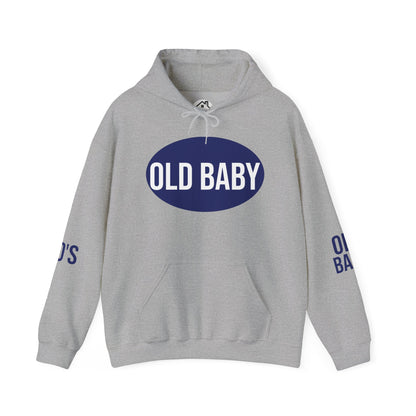 Old Baby 90s Hoodie – Unisex Heavy Blend Retro Sweatshirt