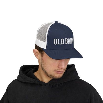 Old Baby Snapback Trucker Cap – Adjustable & Stylish Hat