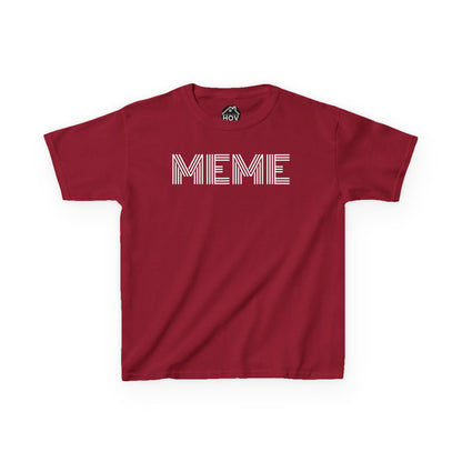 MEME ME Kids Fun Graphic Everyday Shirt