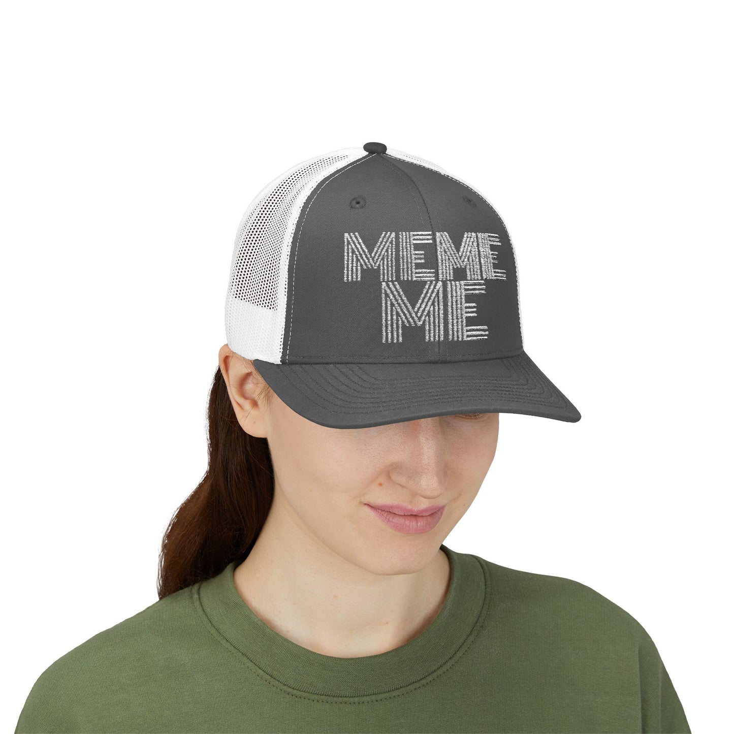 Meme Me Snapback Trucker Cap – Streetwear Essential