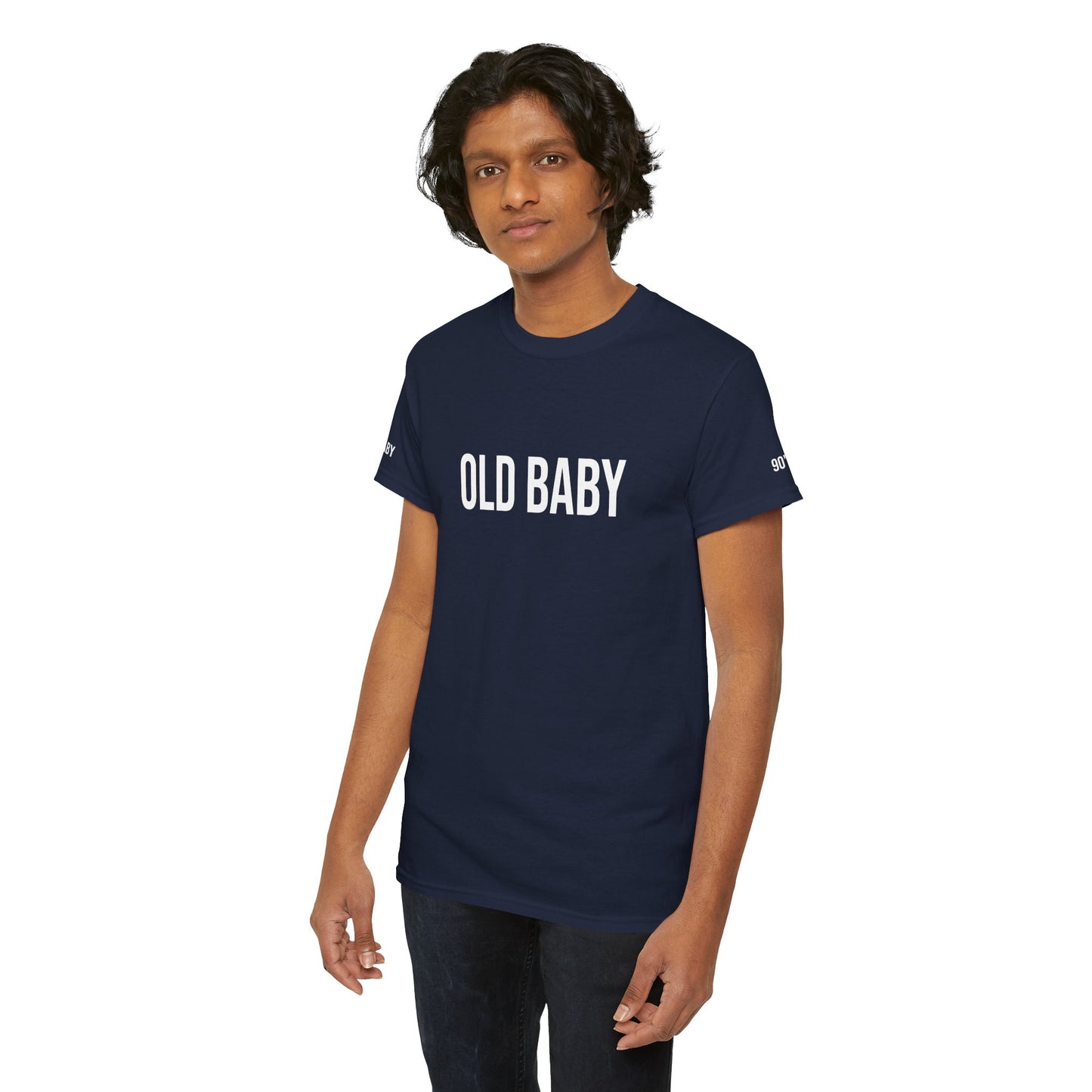 Old Baby Retro Graphic Tee – Classic Unisex Style