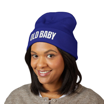 OLD BABY™ Embroidered Beanie - Unisex Streetwear Hat