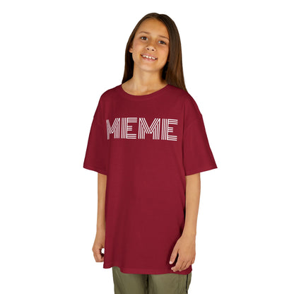 MEME ME Kids Fun Graphic Everyday Shirt