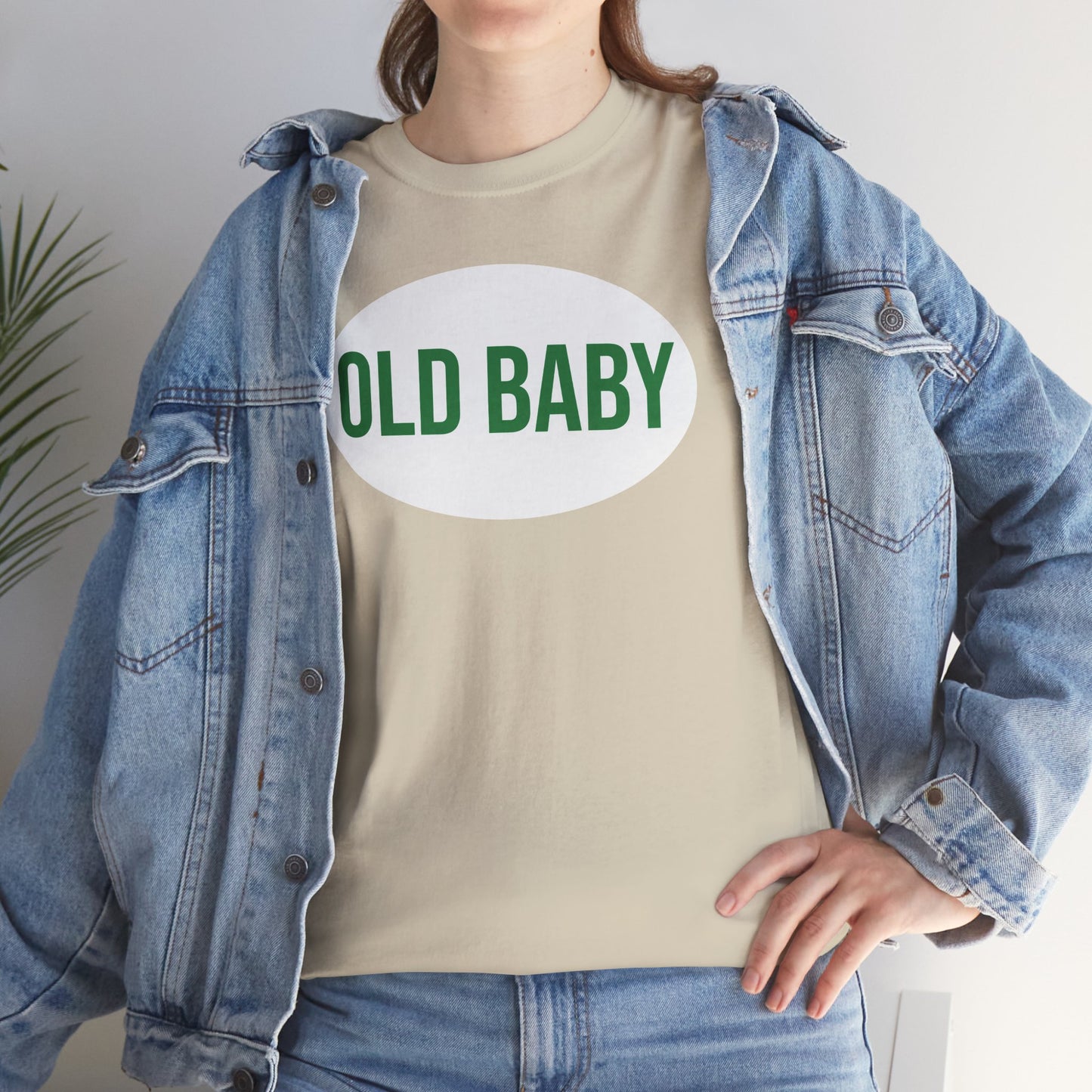 Old Baby Retro Graphic Tee – Classic Unisex Style