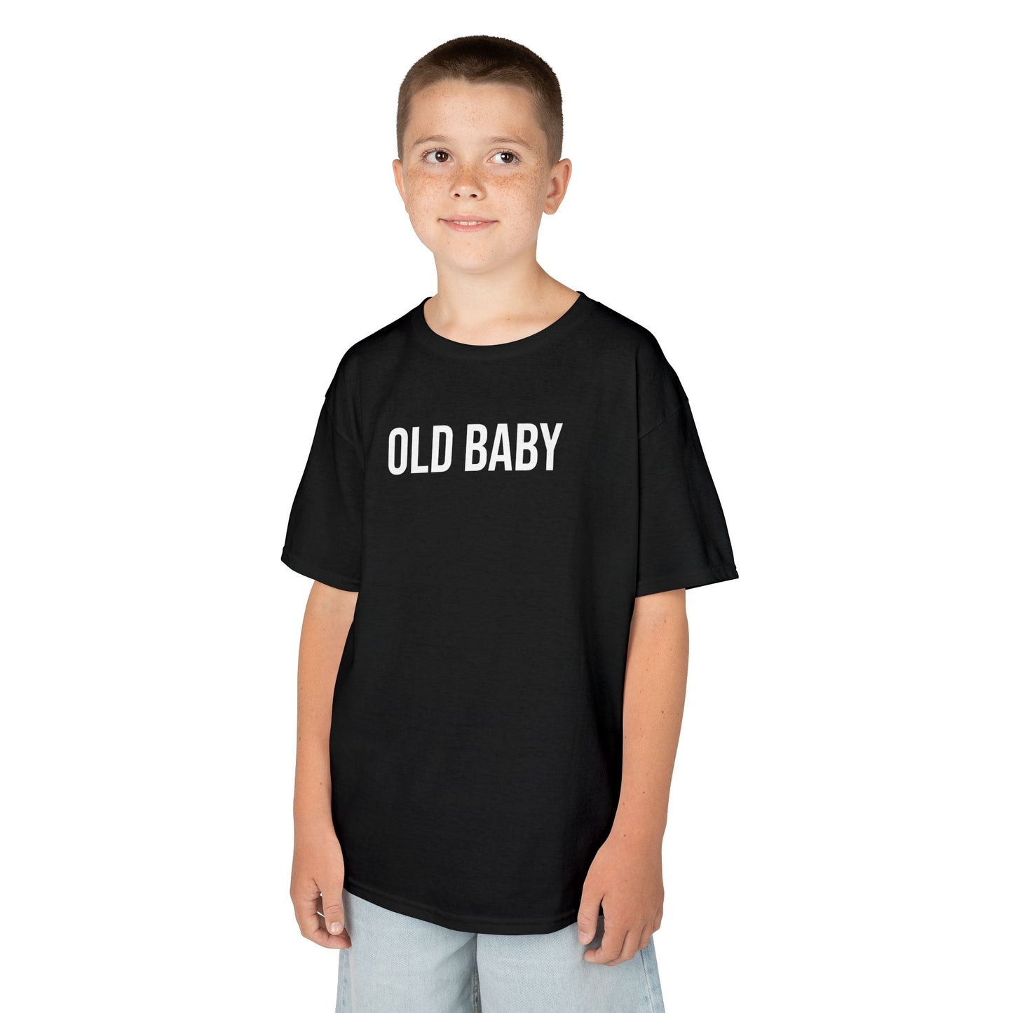 Old Baby 90's Kids Tee – Retro Throwback Fun